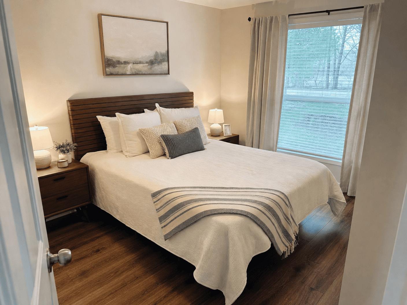 Bedroom after our cleaning service