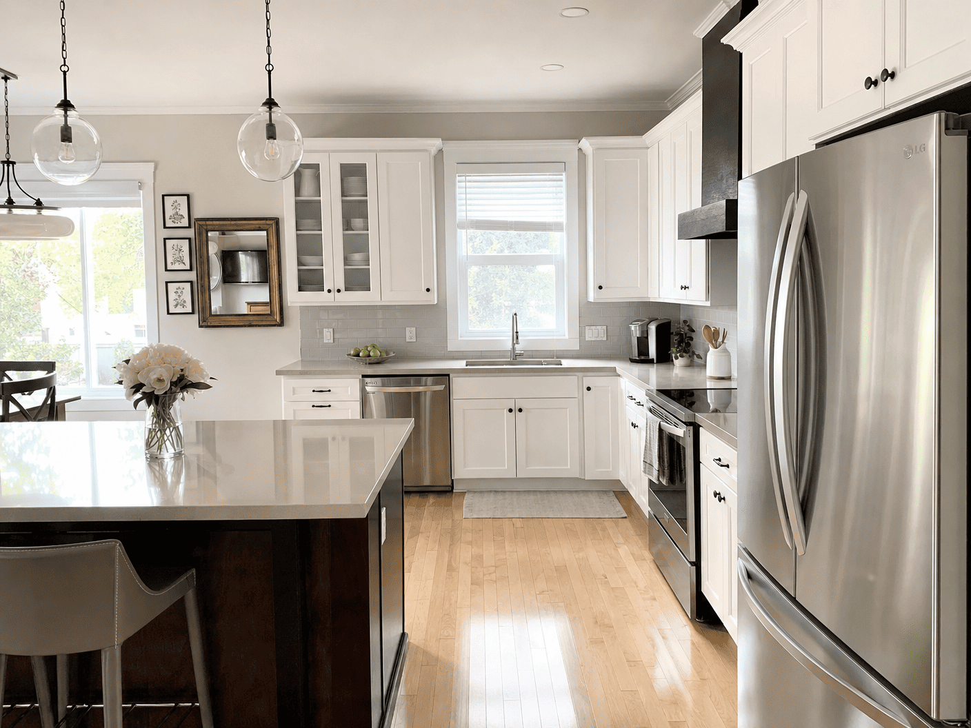 Kitchen after our cleaning service